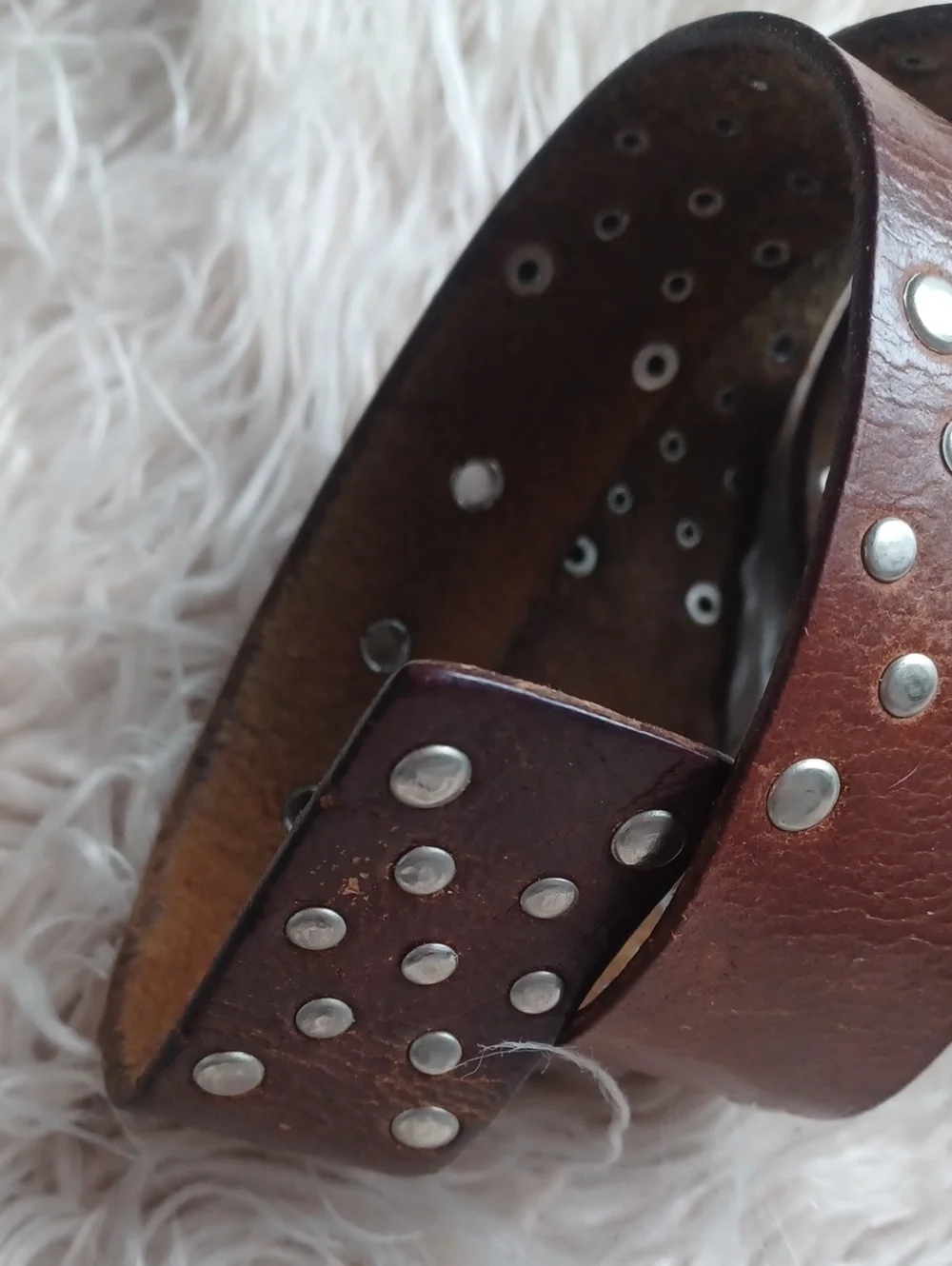 Vintage Studded Calvin Klain Belt